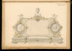 Gedenktafel Monatskonkurrenz Januar 1879: Vorderansicht