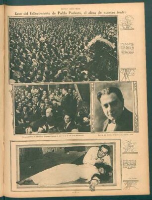 Ecos del fallecimiento de Pablo Podestá, el alma de nuestro teatro [Fotografías]