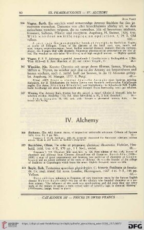 IV. Alchemy (No. 268 - 311)