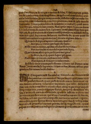 De Eloquentia & Facundia ...