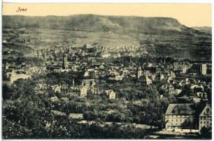 Jena. Blick auf Jena