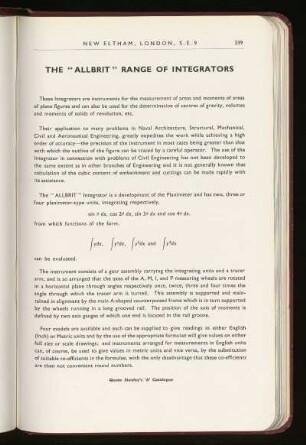 Mathematical integrators