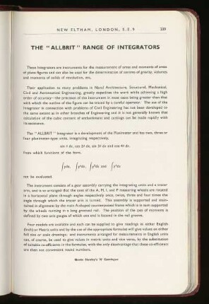 Mathematical integrators