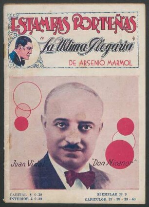 [Fotografía de] Juan Vidal - "Don Nicanor"