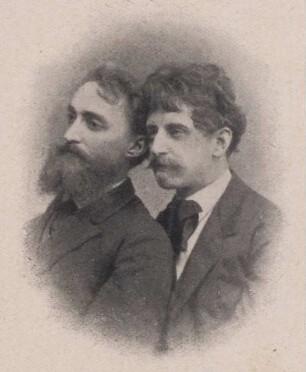 Doppelporträt mit Emerich von Stadion und Emile Mario Vacano