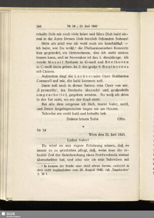 Nr 54. Wien den 23. Juni 1843