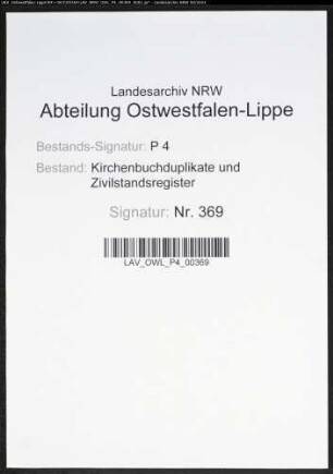 Kirchenbuchduplikate der katholischen Gemeinde Grafschaft (GHT 1813-1820). (Gemeinde: Grafschaft, Kreis Meschede)