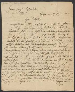 Brief an Jakob Friedrich Fries : 17.12.1834