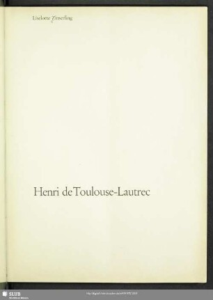 Henri de Toulouse-Lautrec