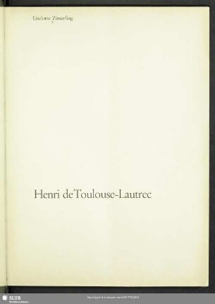 Henri de Toulouse-Lautrec