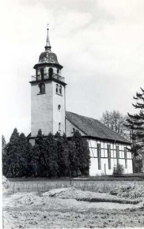 Altlutheranische Kirche in Klitten : Starolutherska cyrkej w Klětnom