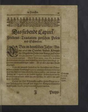 Das siebende Capitel
