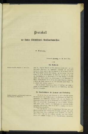 Protokoll der fünften Elbschiffahrts-Revisionskommision. 9ᵗᵉ Konferenz.