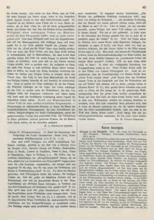41-42 [Rezension] Kriegspredigten