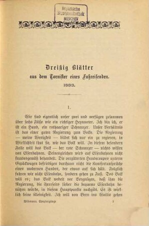 Spaziergänge in den Alpen : Wanderstudien und Plaudereien