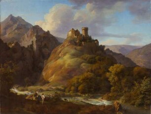 Romantische Landschaft (Burg Altenahr)