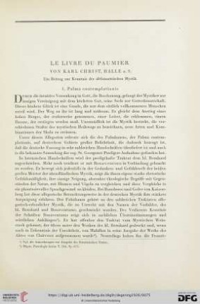 Karl Christ: Le livre du Paumier