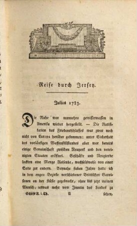 Reise durch einige der mittlern und südlichen vereinigten nordamerikanischen Staaten nach Ost-Florida und den Bahama-Inseln : unternommen in den Jahren 1783 und 1784 von Johann David Schöpf, 1