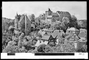 Sächsische Schweiz, Jugendburg und Stadt Hohnstein