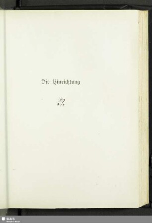 Die Hinrichtung