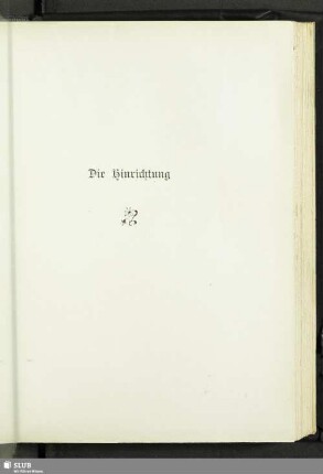Die Hinrichtung