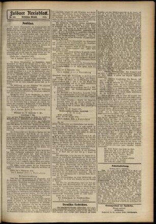 Dritte Ausgabe vom Samstag, den 07. September 1912.