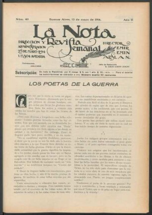 Los poetas de la guerra