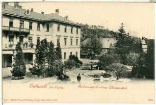 Eichwald. Restaurant, Kurhaus Theresienbad