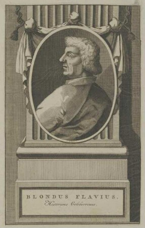 Bildnis des Blondus Flavius