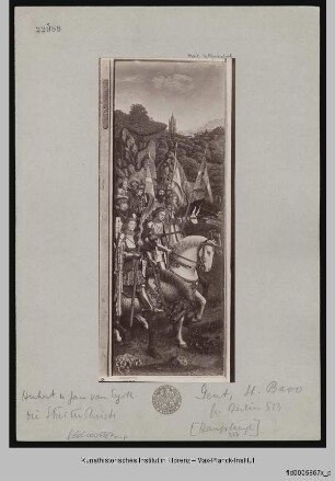 Genter Altar / : Die Streiter Christi