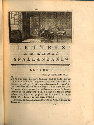 Oeuvres D'Histoire Naturelle Et De Philosophie De Charles Bonnet, De l'Académie Impériale Léopoldine &t de celle de St. Pétersbourg ..., 5,2. Lettres Sur Divers Sujets D'Histoire Naturelle