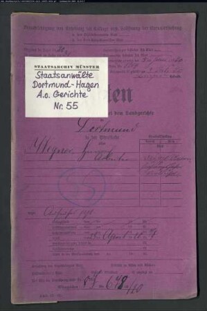 Aufruhr (Zugehörigkeit zur "Roten Armee" oder zur "Roten Garde") Wegner, Heinrich