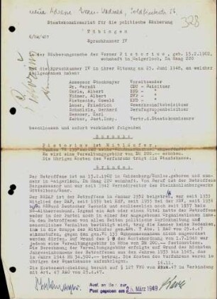 Pistorius, Werner