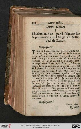 Lettres Mêlèes
