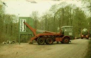 Fotografie: Mineraldünger, Lagertechnik, Hochsilo, Containersystem, LKW