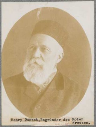 Henry Dunant, Begründer des Roten Kreuzes