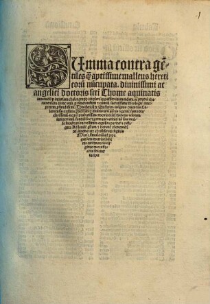Aurea Summa contra gentiles