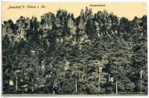 Jonsdorf. Nonnenfelsen