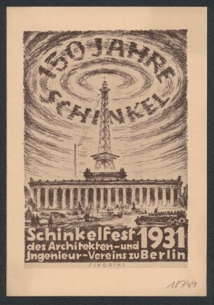 Schinkelfest 1931: Liederfolge