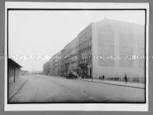 Ansicht einer Berliner Straße