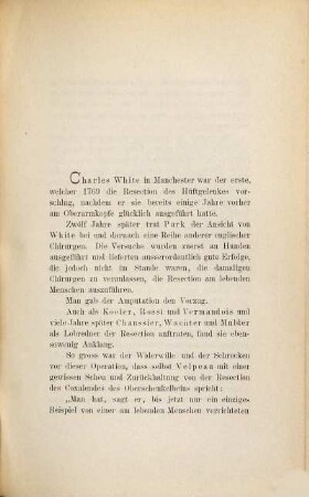Die operative Behandlung der Hüftgelenksentzündung