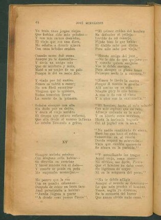 XV [Consejos del viejo Viscacha]