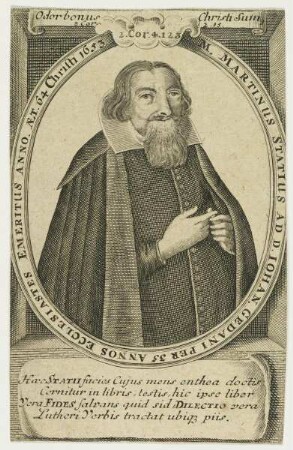 Bildnis des Martinus Statius