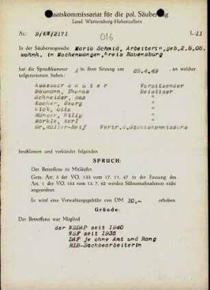 Schmid, Maria