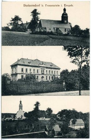 Burkersdorf. Ortsansichten