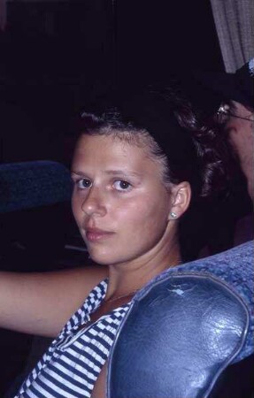 Babette im Bus von Akko nach Tel Aviv [Israel-Exkursion]
