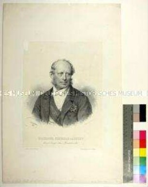 Porträt des österreichischen Reichskanzlers Friedrich Ferdinand Freiherr von Beust