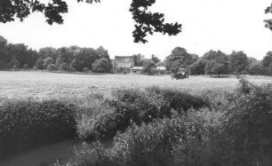 Kodersdorf-Oberrengersdorf. Blick auf die Schloßmühle