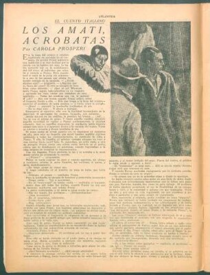 Los Amati, acrobatas