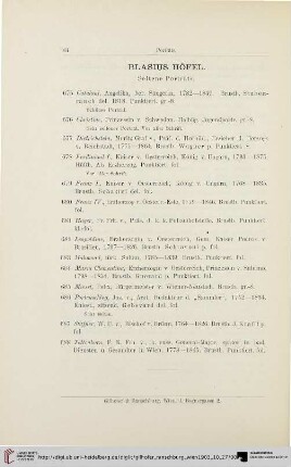 Blasius Höfel (Nr. 675-688)